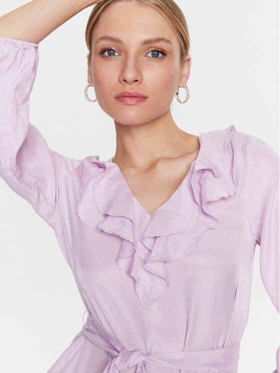 Marc Aurel Marc Aurel Ikdienas kleita 6866 1000 93087 Violets Regular Fit