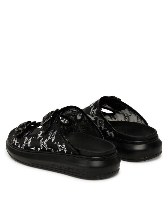KARL LAGERFELD KARL LAGERFELD Şlapi Kapri Slide KL62505A Negru