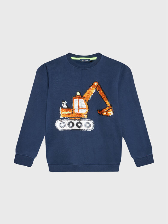 Blue Seven Blue Seven Pulóver 864677 Sötétkék Regular Fit