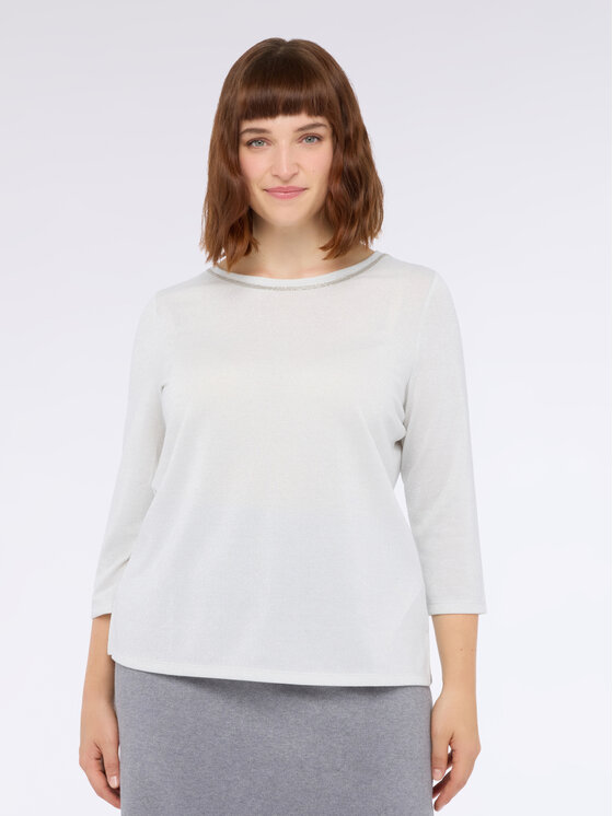 Fiorella Rubino Fiorella Rubino T-shirt G02RL008862N013 Grigio Regular Fit