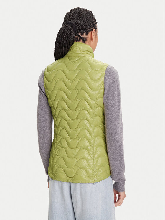 K-Way K-Way Sportski prsluk Viole K3122IW Zelena Slim Fit
