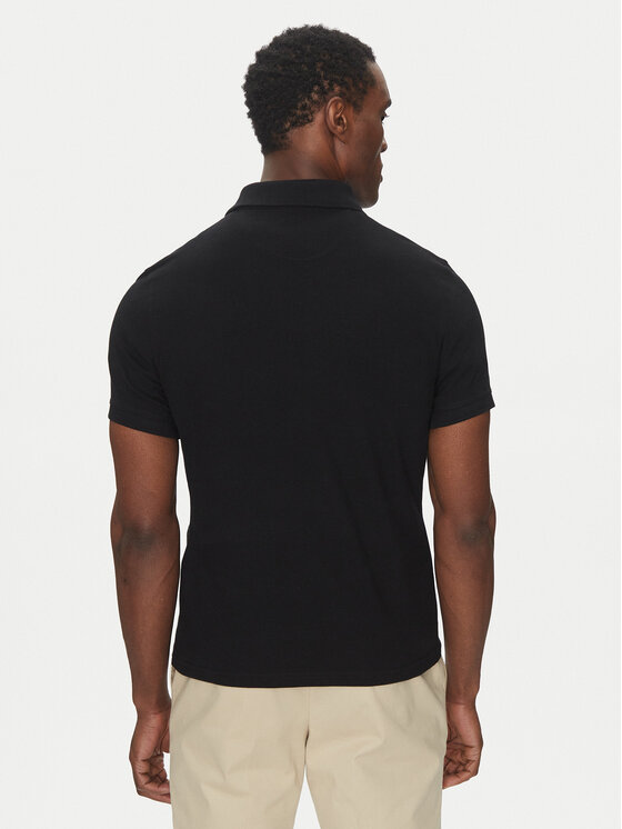 Barbour Barbour Polo majica Original Sports MML0358BK31 Črna Tailored Fit