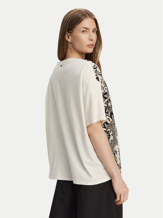 Weekend Max Mara Weekend Max Mara T-Shirt Pampas 2515941082 Beżowy Relaxed Fit