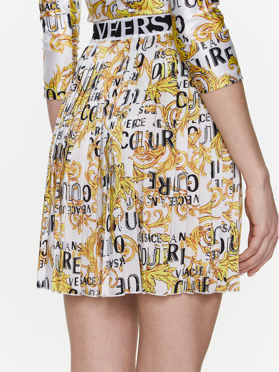 Versace Jeans Couture Versace Jeans Couture Plisirano krilo 74HAE820 Pisana Regular Fit