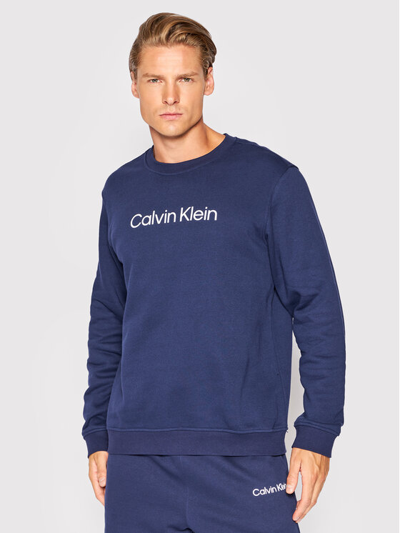 Calvin Klein Performance Džemperis 00GMS2W305 Tamsiai mėlyna Regular Fit