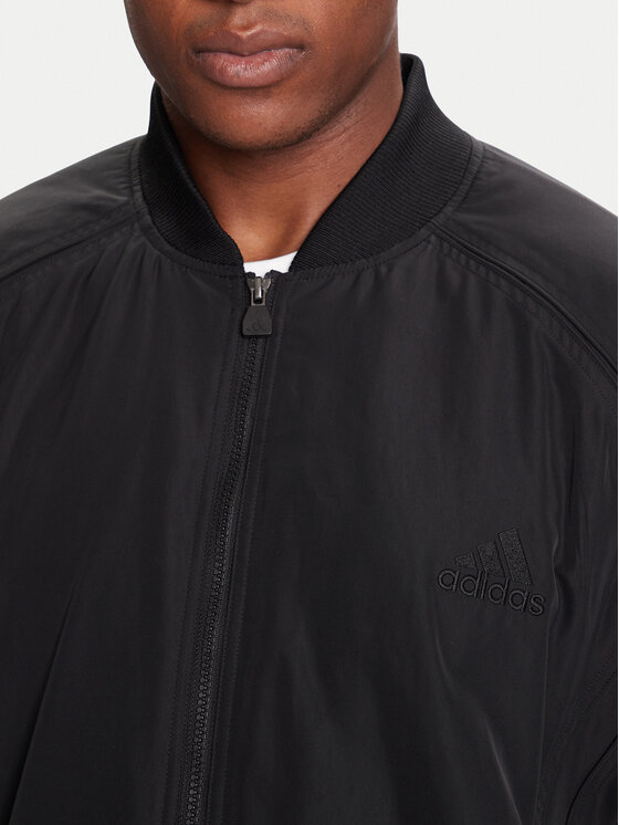 adidas adidas Bomber dzseki Teamgeist JW3498 Fekete Loose Fit