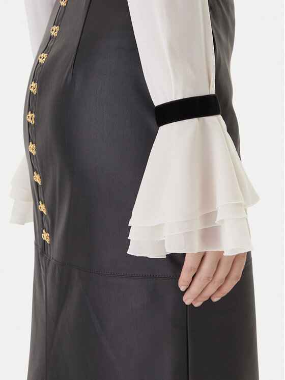 Elisabetta Franchi Elisabetta Franchi Camicia CA-131- 57E2-V390 Écru Regular Fit