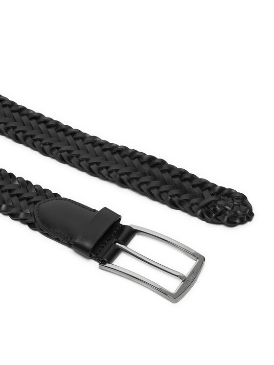 Calvin Klein Calvin Klein Curea pentru Bărbați Ck Casual Elongated Braided 35mm K50K512655 Negru