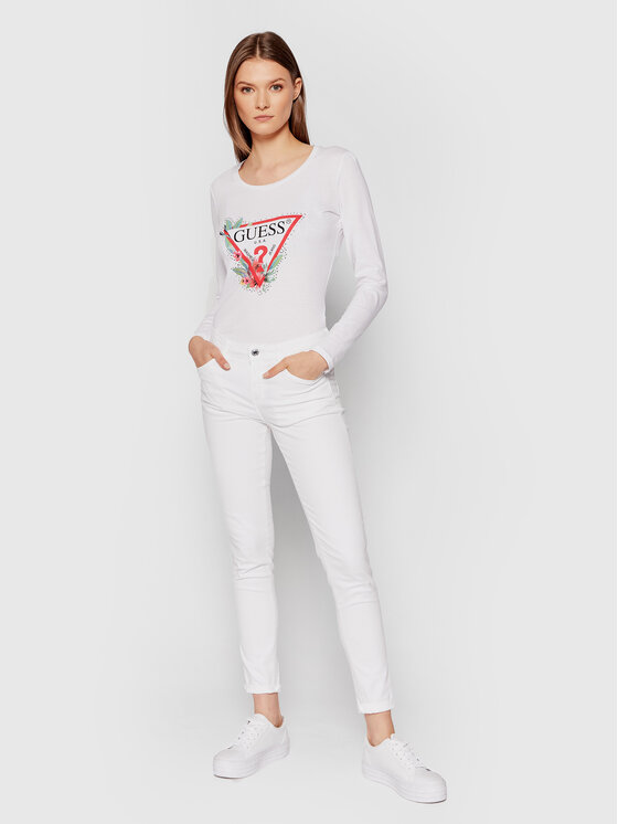 Blusa Nelli W1YI97 JA911 Bianco Regular Fit