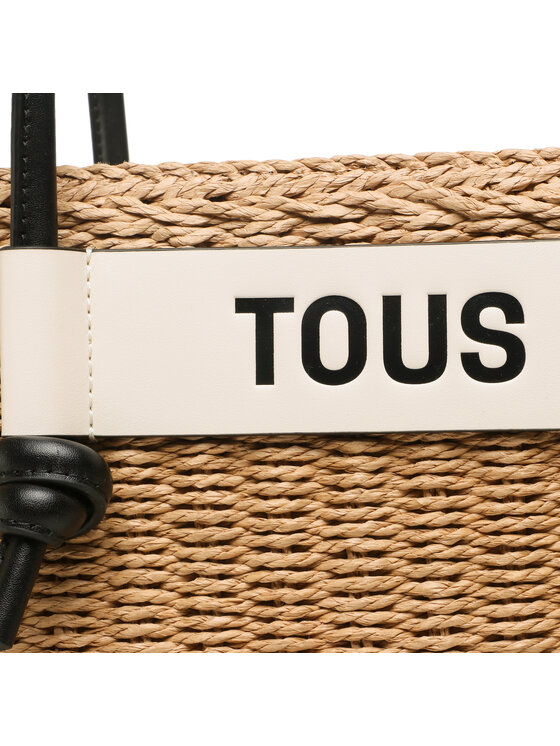 TOUS TOUS Käekott Capazo L Scoubidou 2001716959 Beež