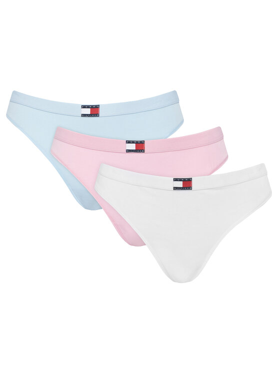 Tommy Hilfiger Tommy Hilfiger Set di perizomi UW0UW06139 Multicolore