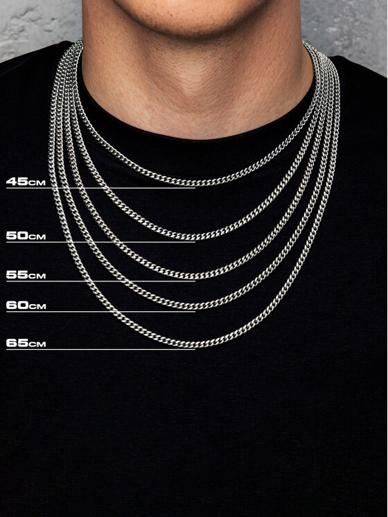 ICED STUFF ICED STUFF Ланцюжок New Franco Chain Біле золото