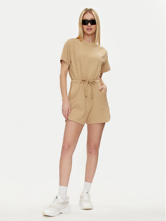 Puma Puma Kombinezon HER 677891 Beżowy Relaxed Fit