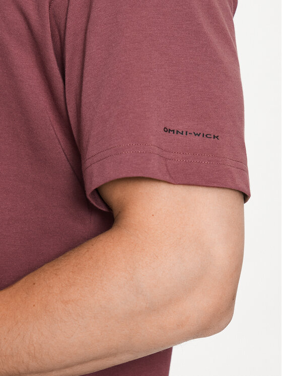 Columbia Columbia T-särk Thistletown Hills 1990751 Bordoopunane Regular Fit