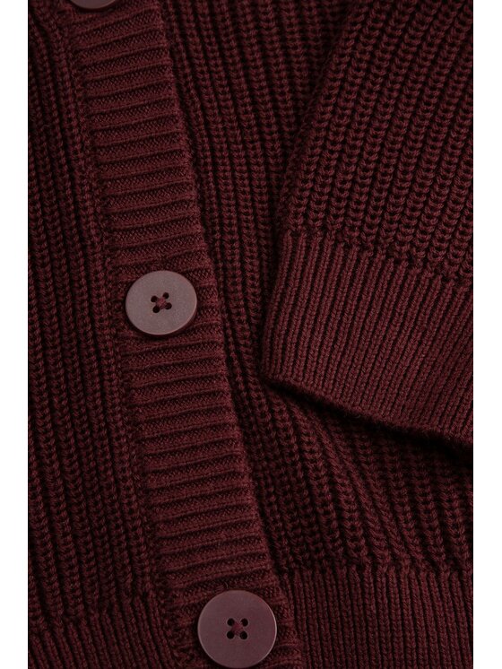 Coccodrillo Coccodrillo Sweter ZC6172201FGJ-017 Bordowy Regular Fit