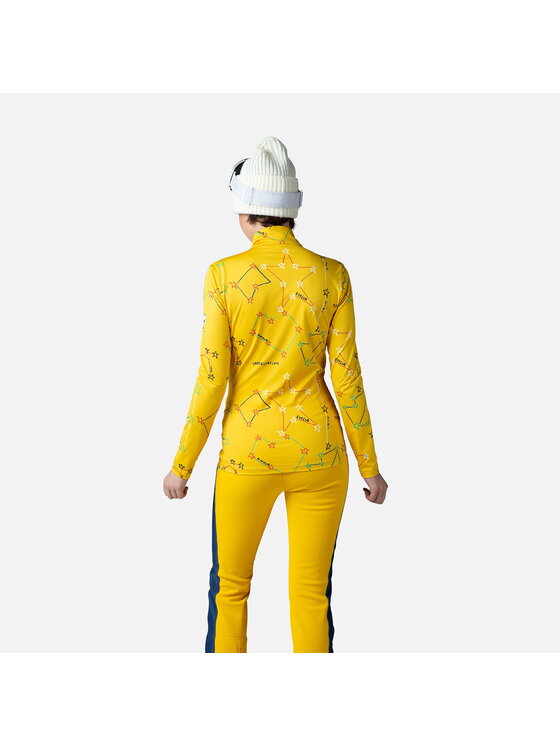 Rossignol Rossignol Bluza techniczna Booster Żółty Regular Fit