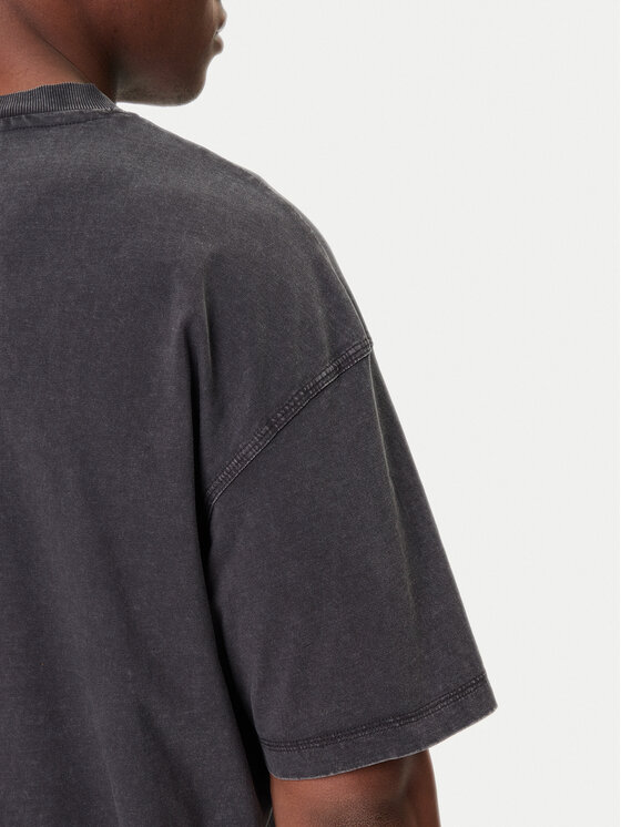 HUGO HUGO Majica Nebute 50542638 Črna Loose Fit