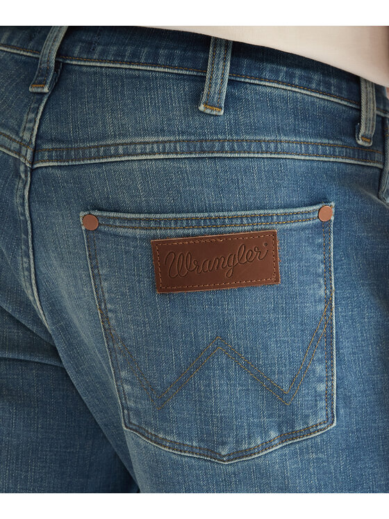 Wrangler Wrangler Jeansy 112386913 Niebieski Regular Fit
