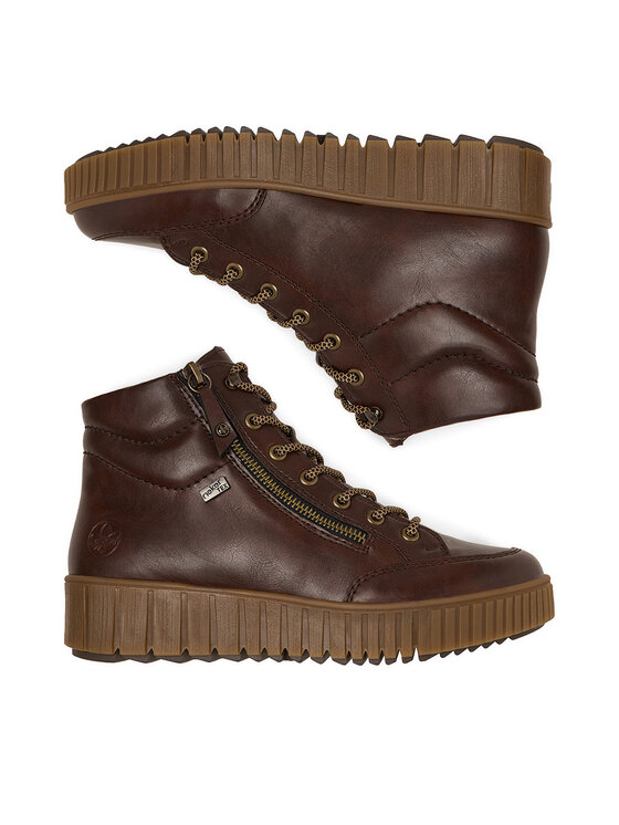 Rieker Rieker Schnürschuhe CEO-Y6104-25 Dunkelbraun