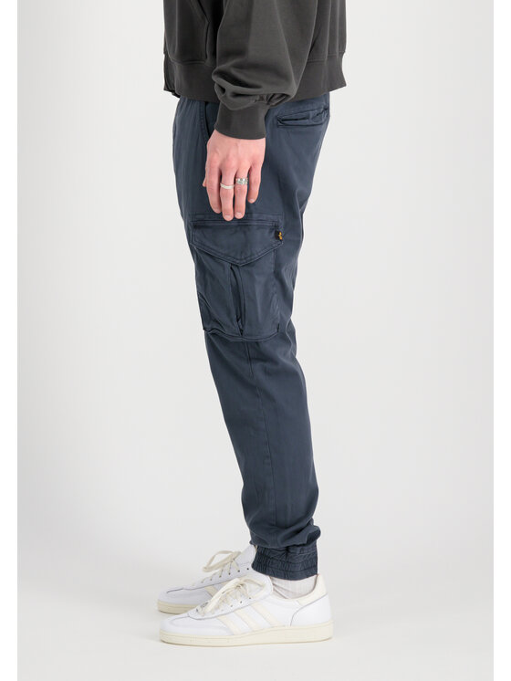 Alpha Industries Alpha Industries Joggers kalhoty AI.116202-697-S Tmavomodrá Slim Tapered Fit
