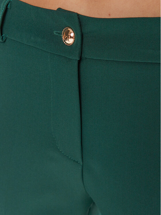 Maryley Maryley Riidest püksid 24IB52Z/M19/43GU Roheline Regular Fit