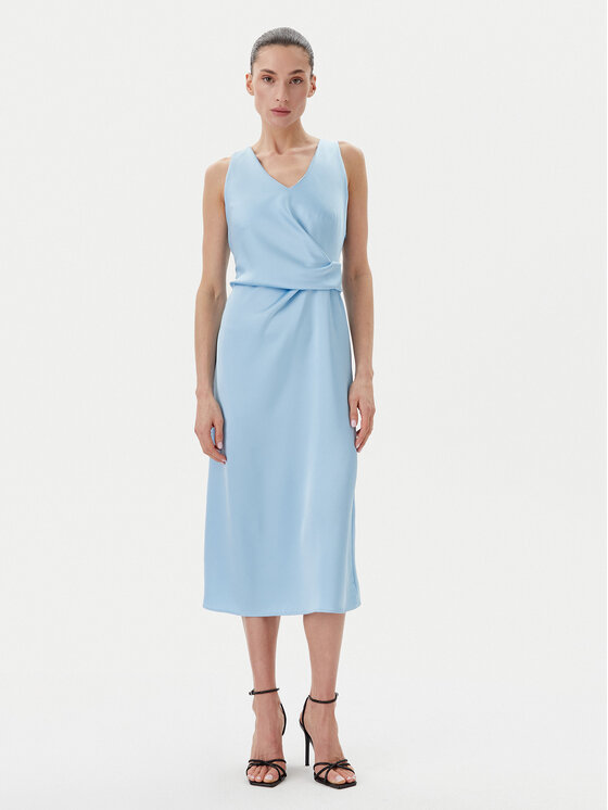 Rinascimento Rinascimento Coctailkleid CFC0122928003 Himmelblau Regular Fit
