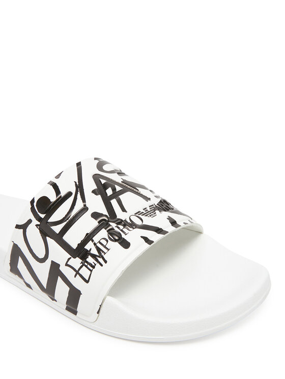 EA7 Emporio Armani EA7 Emporio Armani Şlapi 7X000108 AF15118 M0112 Alb