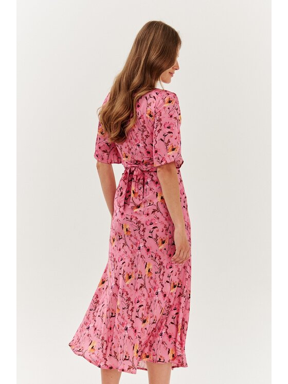 NAOKO NAOKO Každodenní šaty Bellissima Růžová Regular Fit