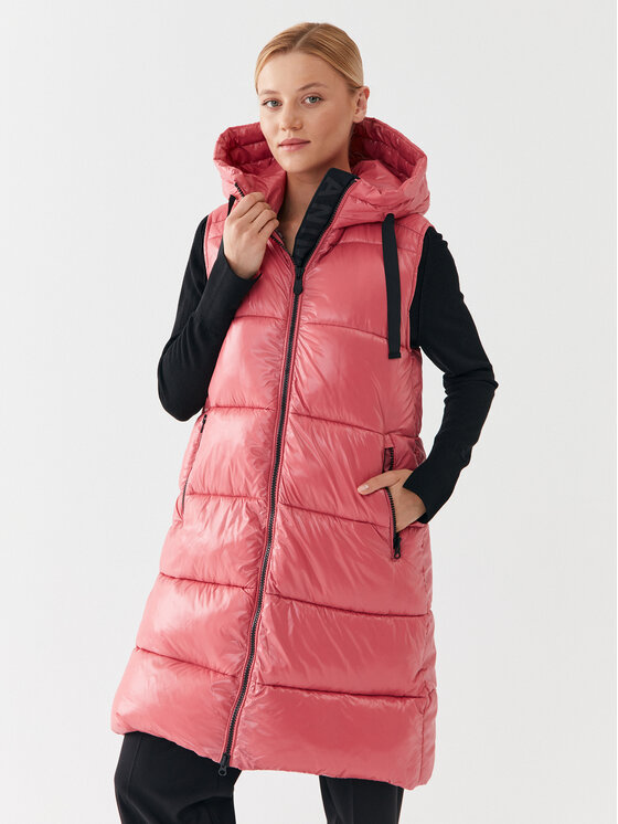 Save The Duck Save The Duck Brezrokavnik Iria D80302W LUCK17 Koral Regular Fit