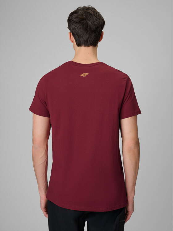 4F 4F T-Shirt TEAMWEAR Czerwony Regular Fit