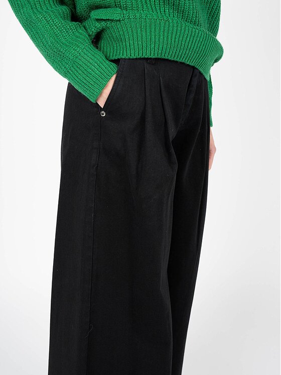 Silvian Heach Silvian Heach Jeansy PGA22306PA Černá Oversize