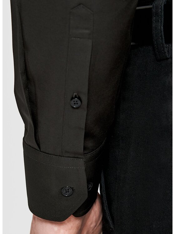 Pako Lorente Pako Lorente Koszula P26SF-1X-008 Czarny Slim Fit