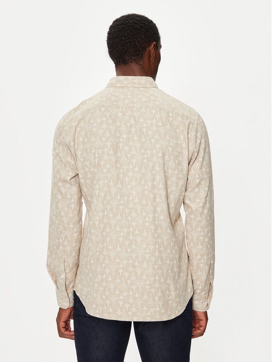 JOOP! JOOP! Πουκάμισο 17 JSH-154Pit-W 30043581 Μπεζ Slim Fit