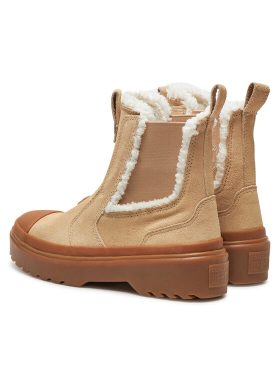 Converse Converse Klassische Stiefeletten Chuck Taylor All Star Chelsea Lugged A09257C Beige