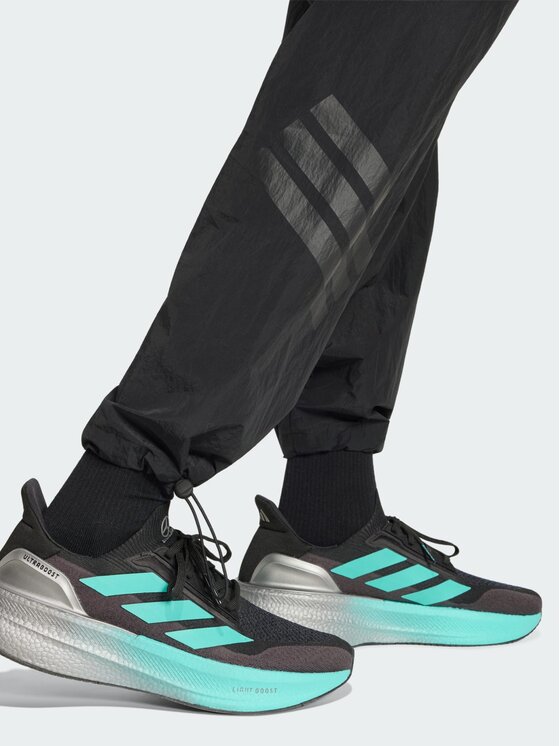 adidas adidas Spodnie materiałowe 163021 Czarny Loose Fit