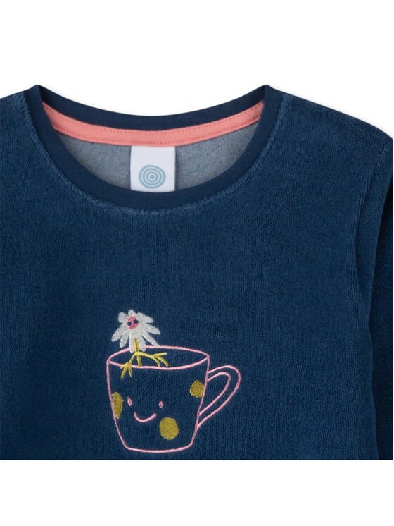 Sanetta Sanetta Piżama 26674 Niebieski Comfort Fit