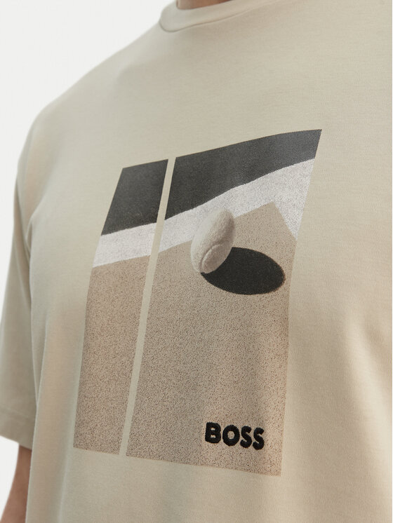 BOSS BOSS T-Shirt Join 50554365 Béžová Regular Fit