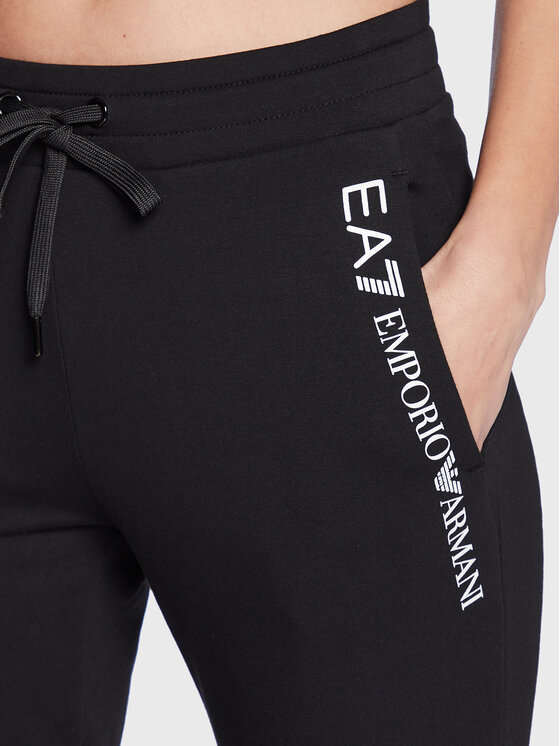 Ea7 Emporio Armani Jogginghose 6ltp61 Tjftz 1200 Schwarz Regular Fit