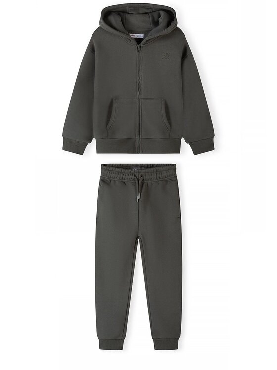 minoti minoti Komplet dresowy 33FLEECE293 Khaki Regular Fit