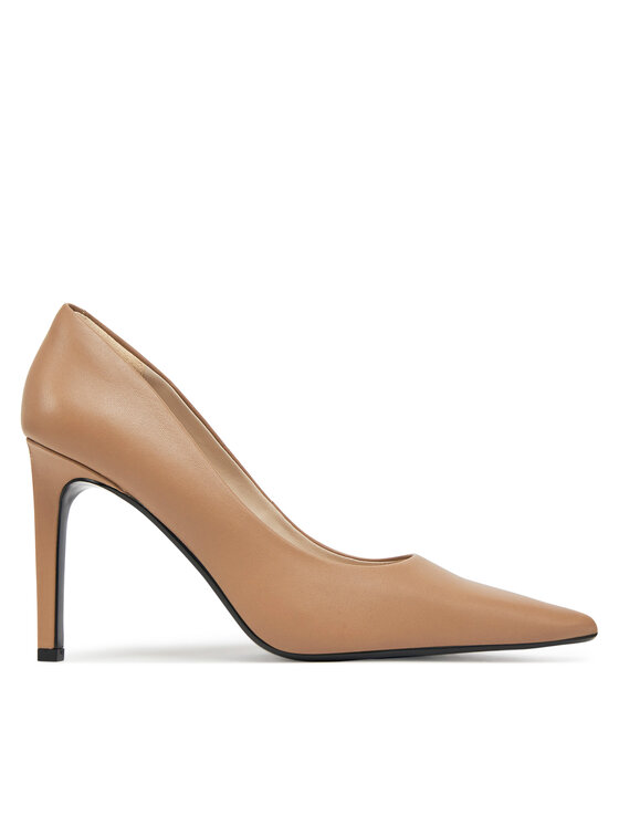Calvin Klein Calvin Klein Štikle Heel Pump 90 - Lth HW0HW02336 Smeđa