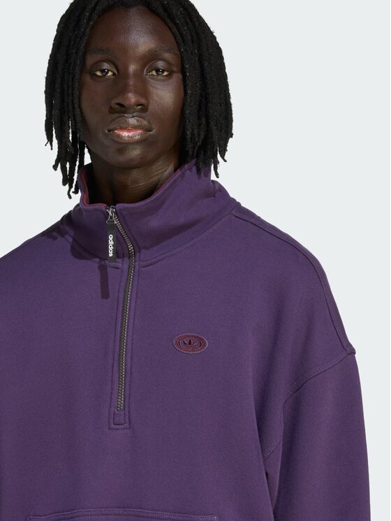 adidas adidas Bluza 159461 Fioletowy Loose Fit