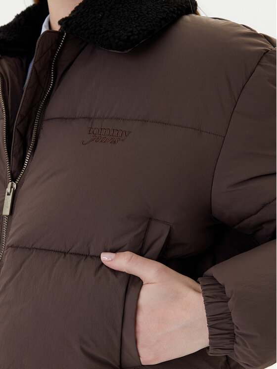 Tommy Jeans Tommy Jeans Giubbotto invernale Teddy DW0DW22049 Marrone Regular Fit