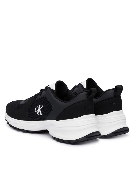 Calvin Klein Calvin Klein Αθλητικά Hike Runner Lace Up Su Mesh HM0HM02448 Μαύρο
