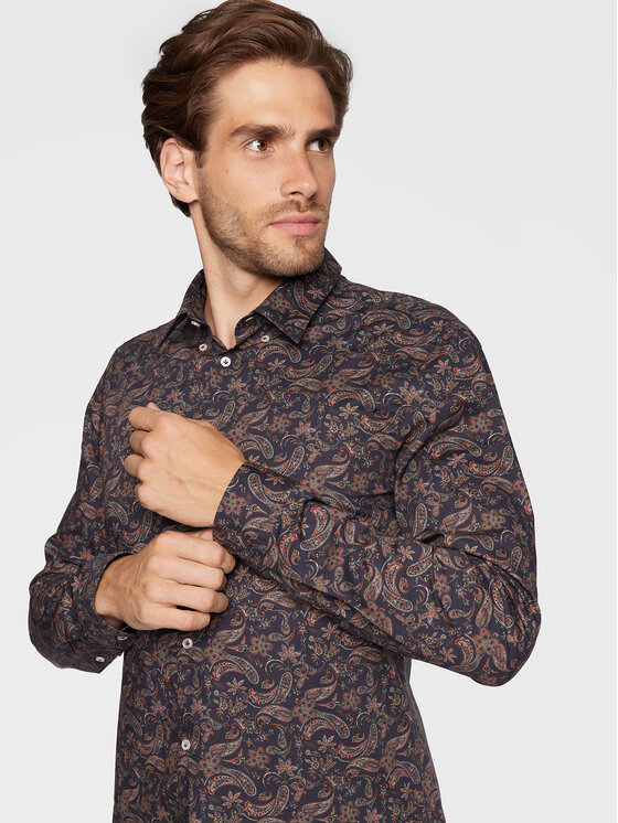 Manuel Ritz Manuel Ritz Särk 3332E603L 223758 Tumesinine Regular Fit