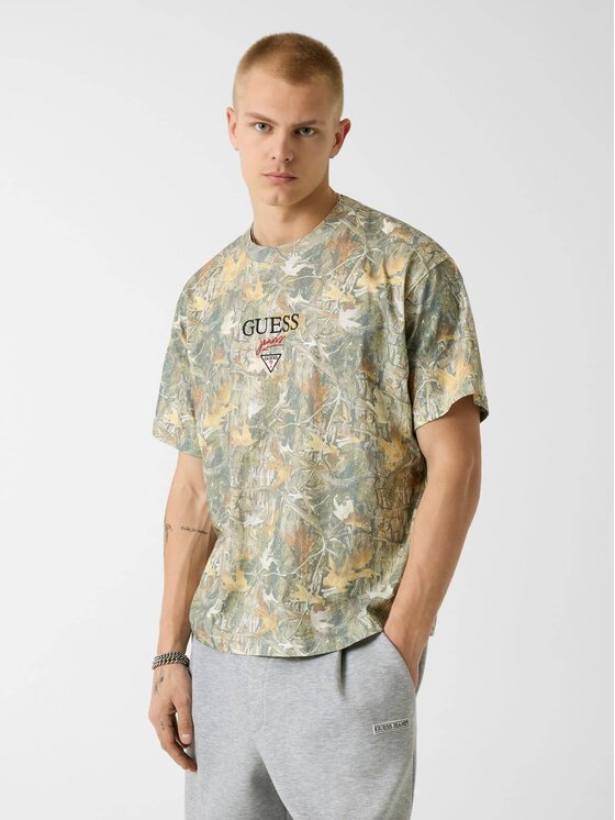 Guess Guess T-Shirt 183254 Barevná Classic Fit