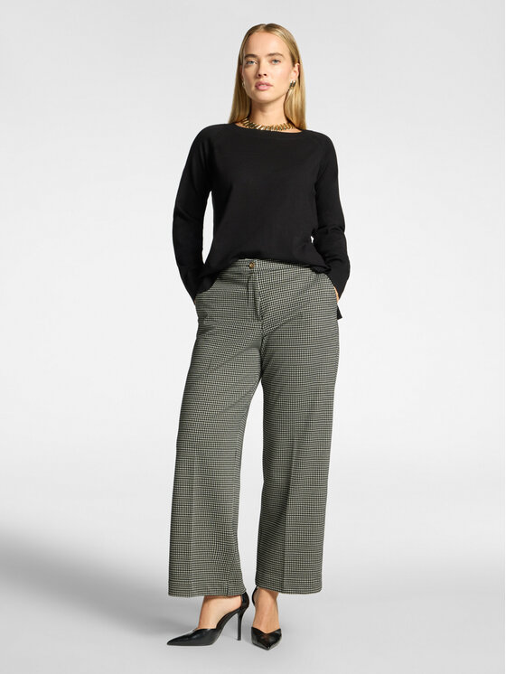 Elena Mirò Elena Mirò Sweter M022Z000782N033 Czarny Regular Fit