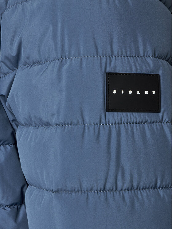 Sisley Sisley Μπουφάν μεταβατικό 24UWSN02R Μπλε Regular Fit