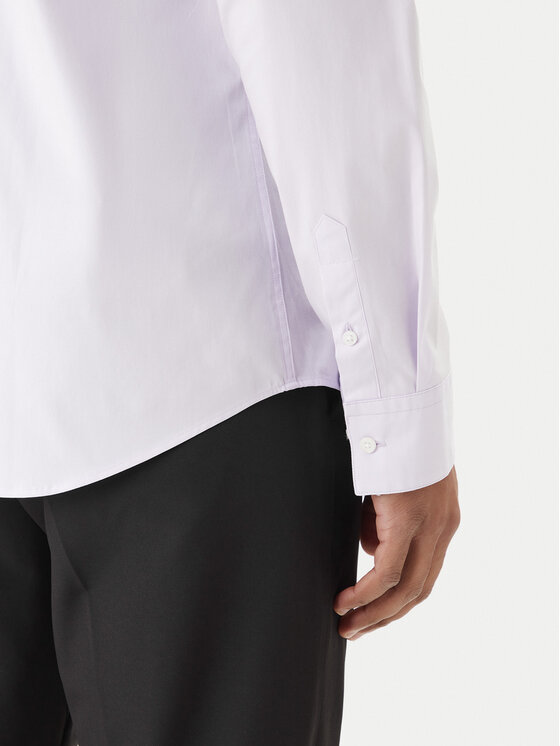 Calvin Klein Calvin Klein Cămașă LV04LB145G Roz Slim Fit