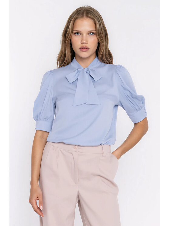 NIFE NIFE Halenka B233 Modrá Regular Fit