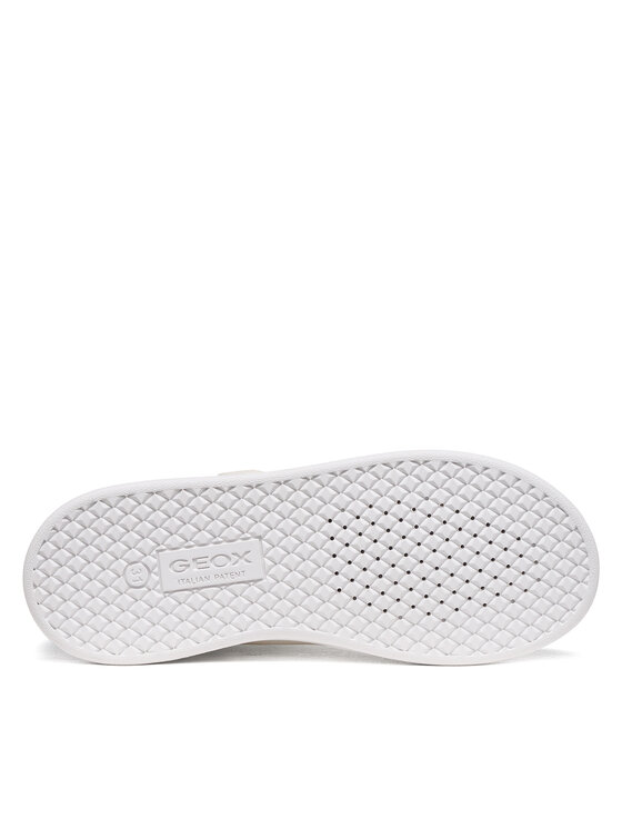 Geox Geox Sneakers J Eclyper Girl J36LRA 0BCKC C1Z8Z S Alb